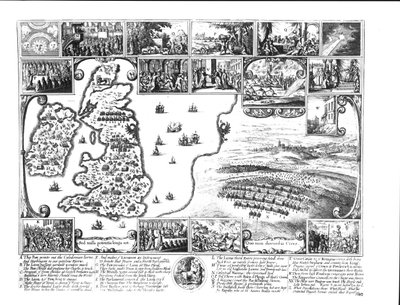 Erobringer av Gustav II Adolphus (1594-1632), konge av Sverige, 1632 av English School